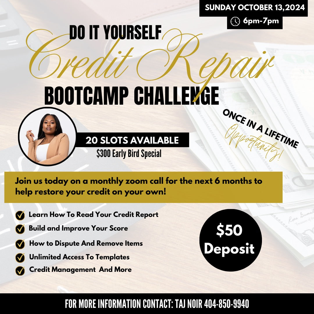 DIY Credit Bootcamp